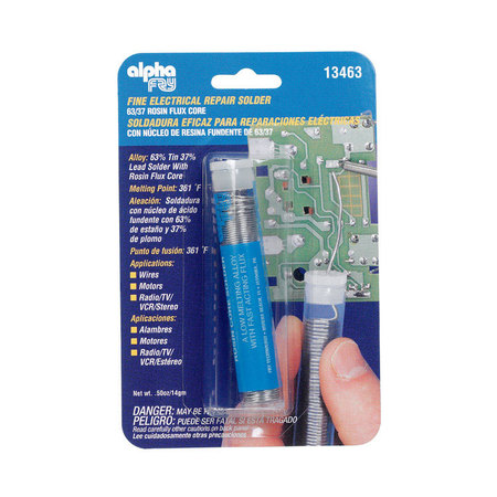 ALPHA FRY Solder Elec 63/37 .5Oz 13463